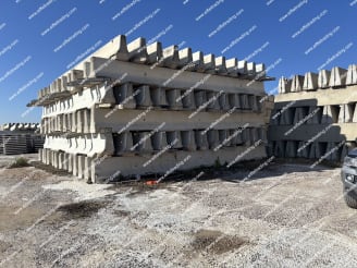 10,000LF of F-Shape Barrier Wall Channel-1