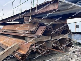44 Pairs of Used AZ 27-800 Sheet Pile at 30'-1