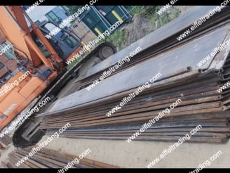 55 Singles of Used AZ12-700 Sheet Pile at 25'-1