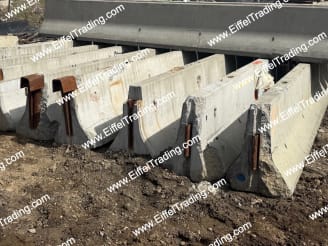 9,600LF of 20' NYSDOT JJ-Hook Barrier Wall-1