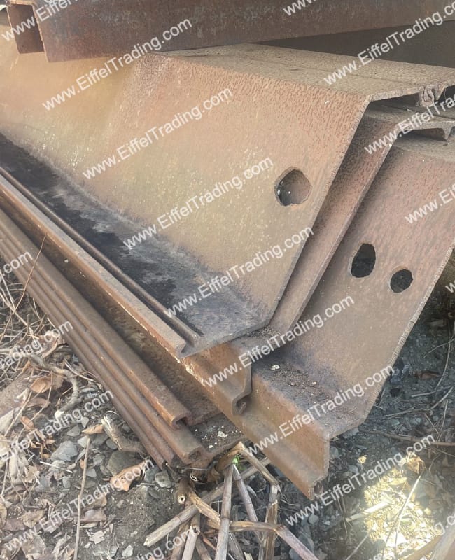 15 Pair of AZ-40 Sheet Pile at 20' Lengths-1