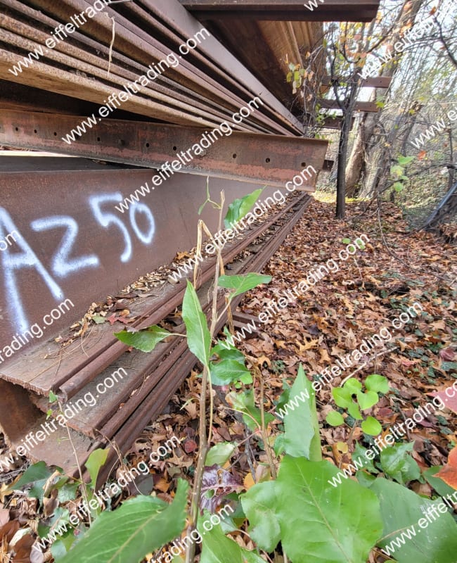 10 Pair of AZ-50 Sheet Pile at 28' & 50' Lengths-2