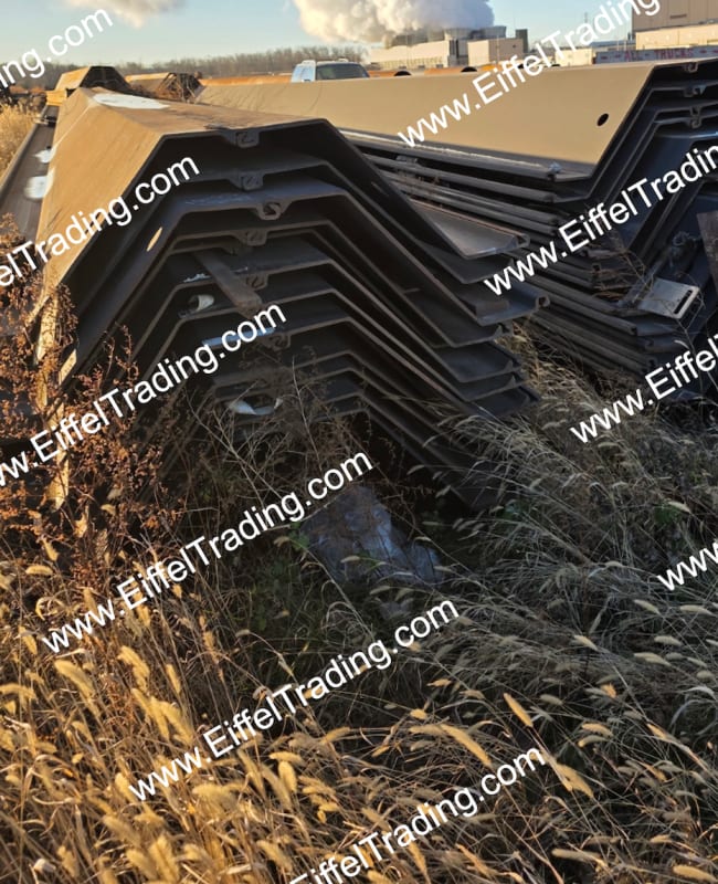 30 Pair of AZ19-700 Sheet Pile at 49' to 53'-1