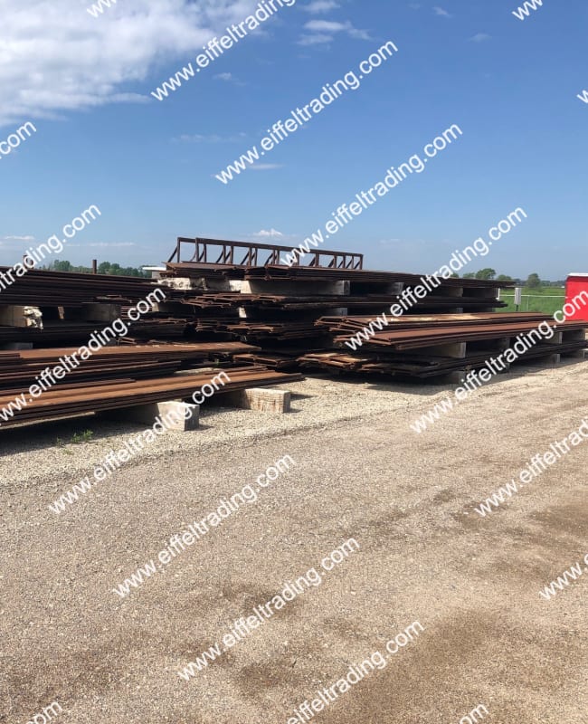 261ea. PS27.5 Sheet Pile at 28' to 50' Lengths-1