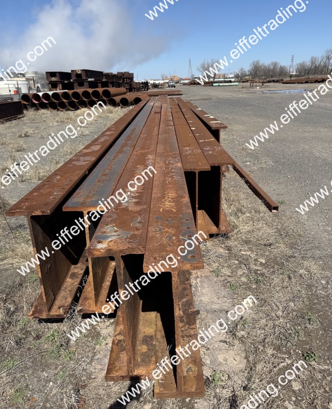2ea. W36x256 W-Beams at 73' Lengths-1