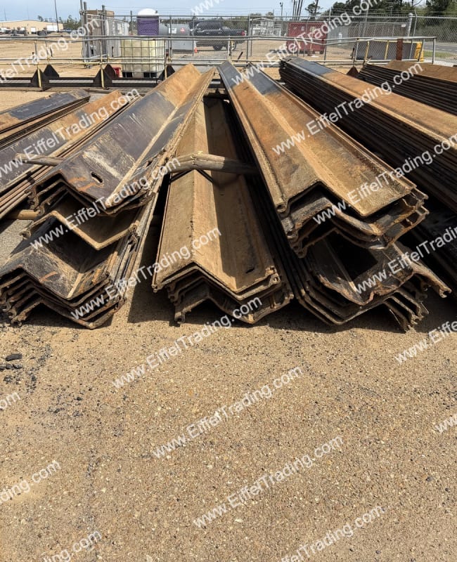 2 Pair & 56 Singles of PZ-27 Sheet Pile at 26'-1