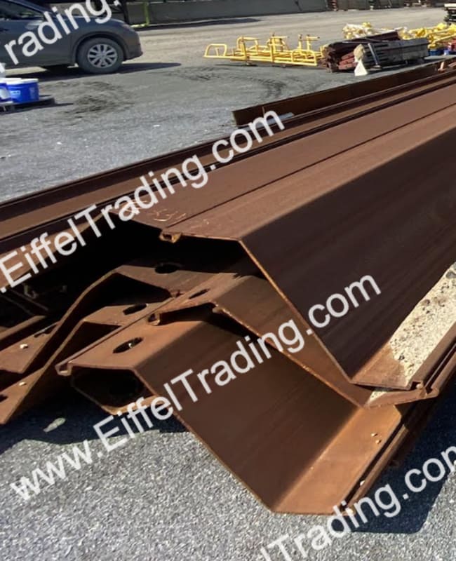 33 Pair of AZ20-800 Sheet Pile at 40' Lengths-1