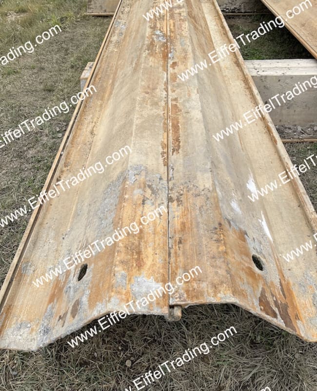 69ea. Used AZ-13 Sheet Pile at 19' to 32' Lengths-1