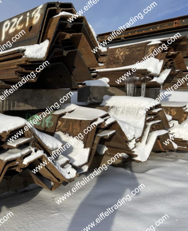 65 Pair of Used PZC-18 Sheet Pile at 15' to 19'-3