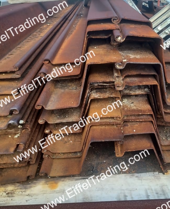 160WF of CZ-128 Sheet Pile at 33' Lengths-1