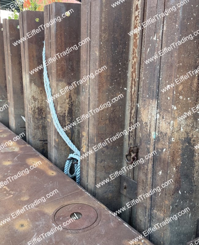 121 Pairs of PZ-35 Sheet Pile at 25' to 60'-1