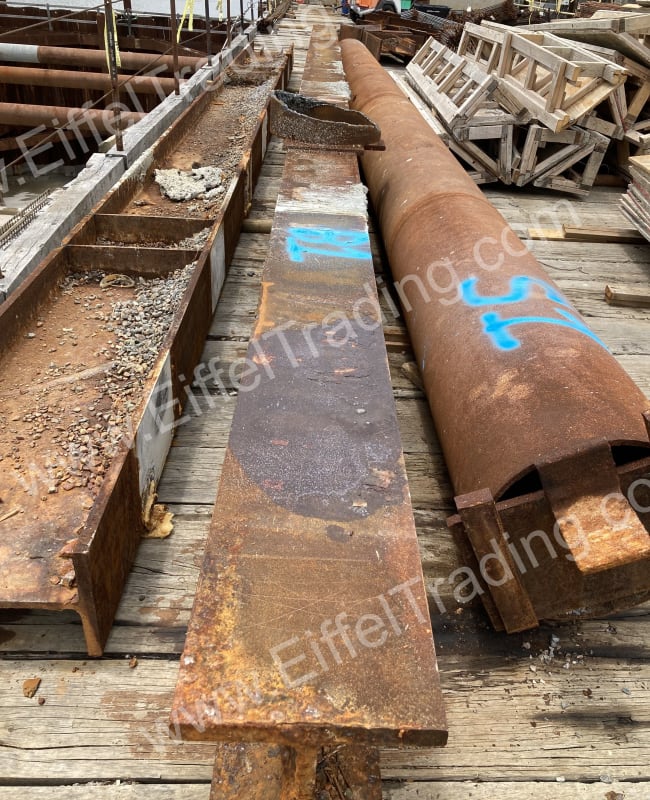 4ea. W24x162 Beams at 35' Lengths-1