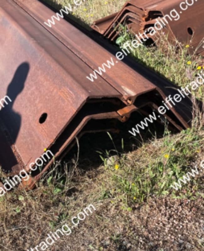 500 Pair of PZC-18 Sheet Pile at 30' Lengths-2