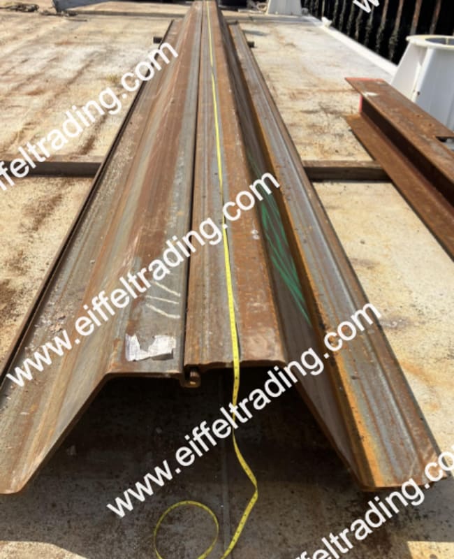 23 Pair of NZ-28/38 Sheet Pile at 21' to 42'-1