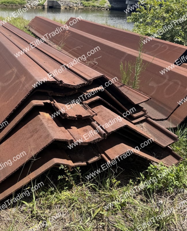 27 Pair of PZC-26 Sheet Pile at 20' to 30' Lengths-1