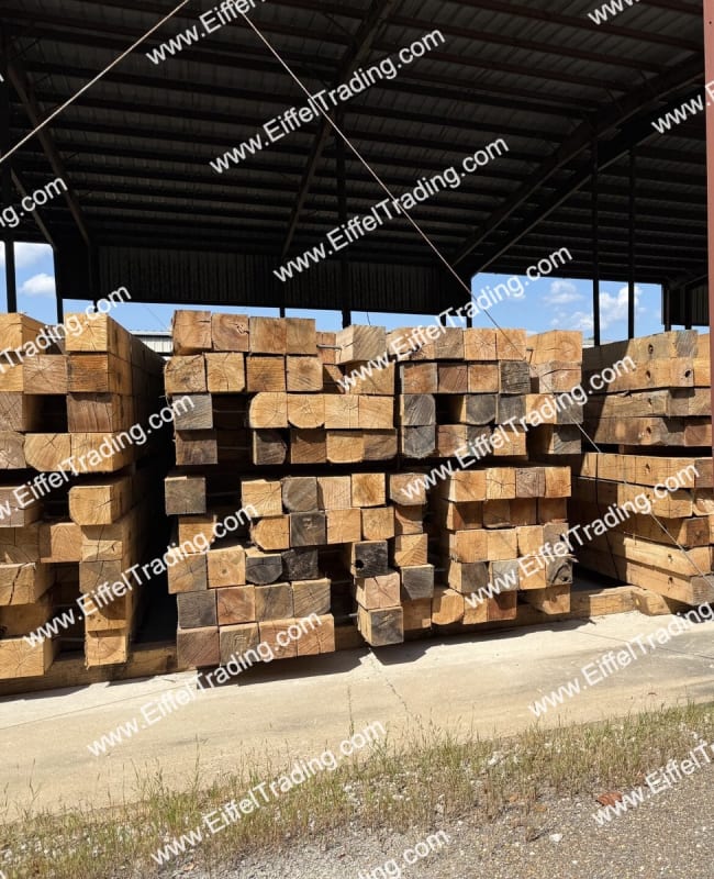 New 8"x4'x18' Notched Crane Mats-1