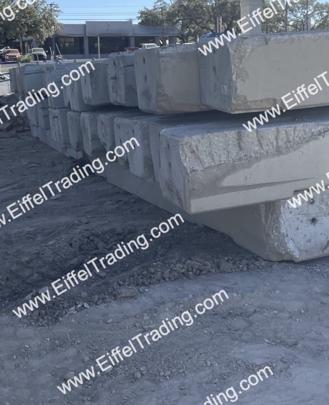 5,000LF of Used Low Profile Barrier Wall-1