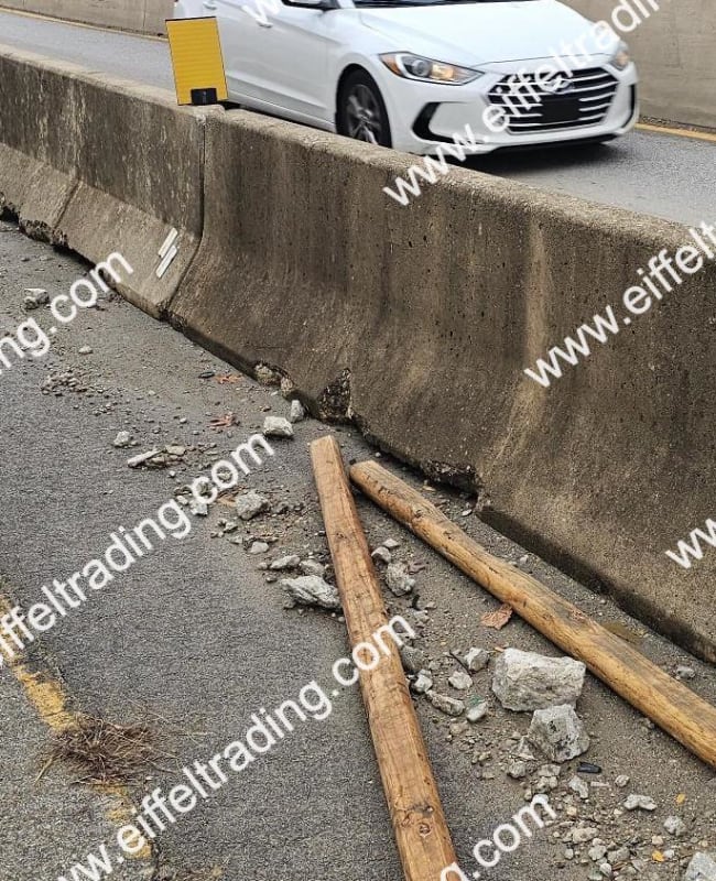 20,000LF of NCHRP Report 350 TL-3 Barrier Wall-3