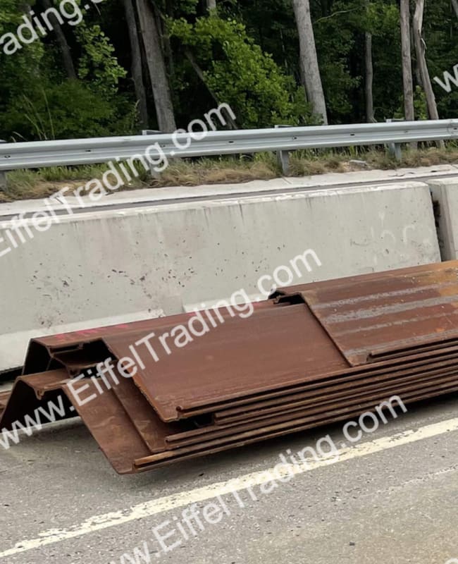 43 Pair of PZC-18 Sheet Pile at 14' to 35'-1