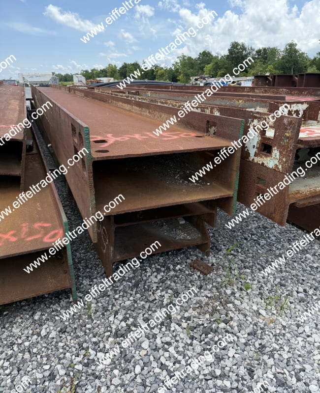 31ea. W36x150 Double Beams at 25' to 50' Lengths-1