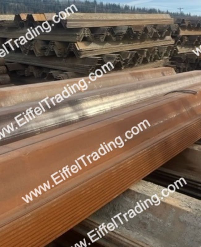 112 Pair of ESZ-26 Sheet Pile at 20' to 60'-1