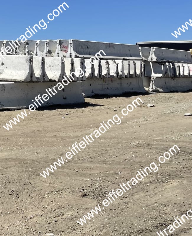 25,000LF of Used  K-Rail Barrier Wall-1