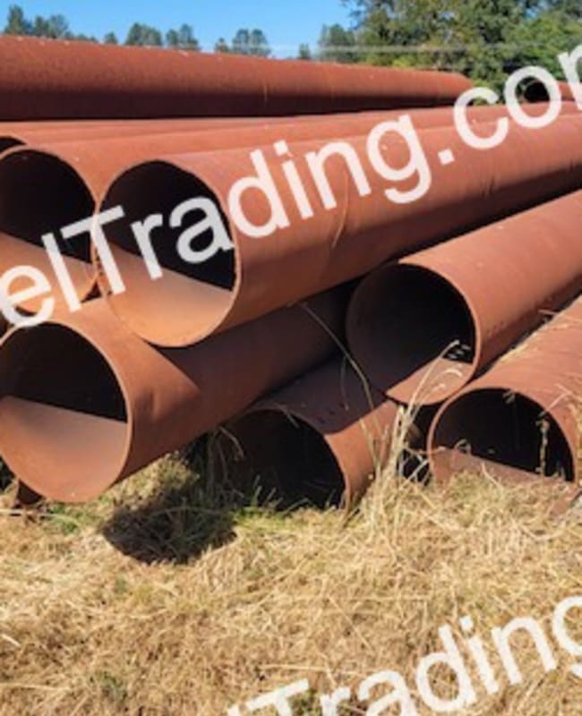 800LF of 24"x0.438" Pipe at 25' to 58' Lengths-1