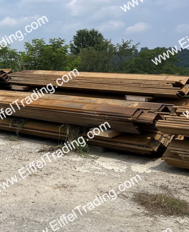 39 Singles of SCZ-20 Sheet Pile at 26' to 30'-1