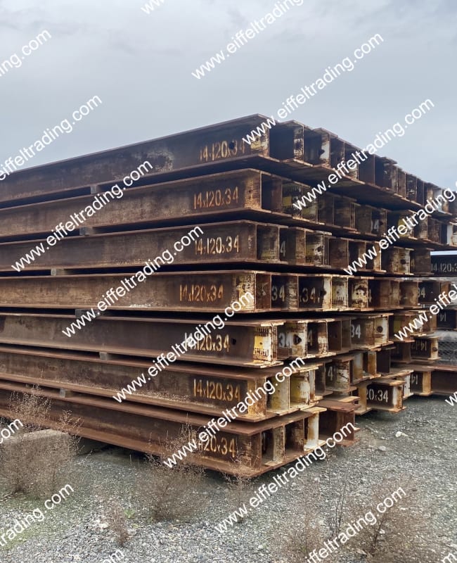 557ea. W14x120 Beams at 8' to 34' Lengths-1