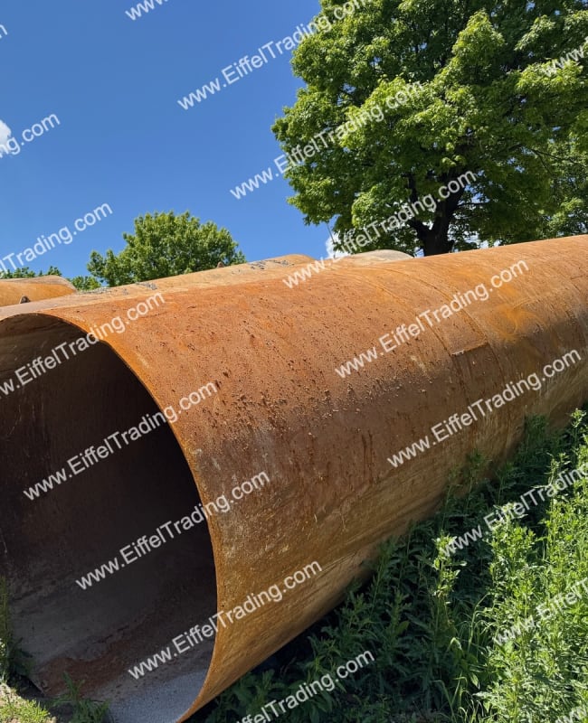 8ea. Used 72"x0.500" Pipe at 30' to 40' Lengths-1