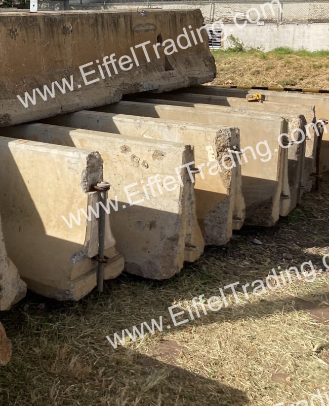 10,000LF of Used Precast Barrier Wall-1