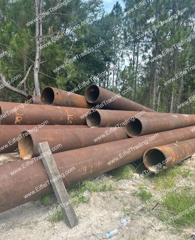 695LF of 24"x0.750" Pipe at 20' to 55' Lengths-1