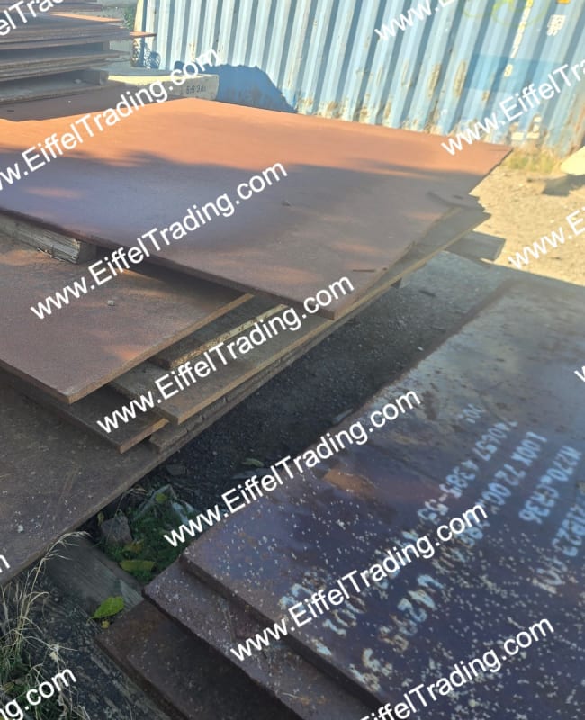 97ea. Used 6'x8'x0.750" Steel Plates-1