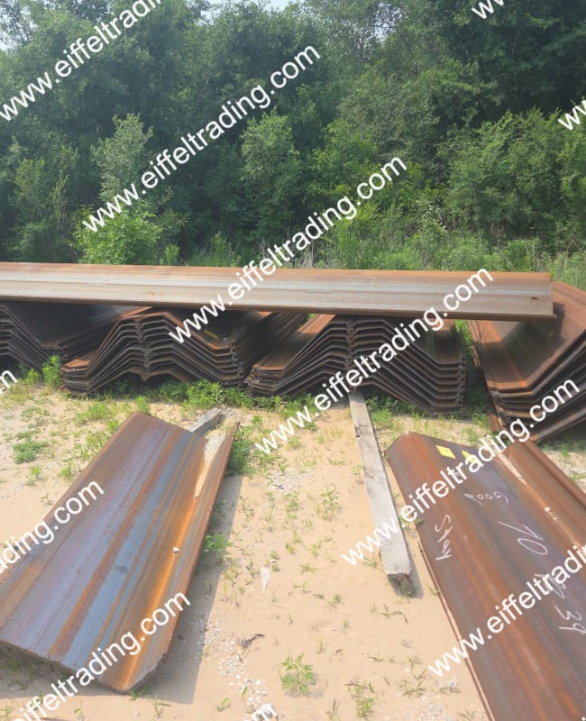 50 Pairs Surplus PZC-13 Sheet Pile at 10' Lengths-1