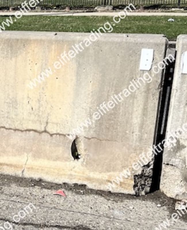 12.5' Concrete Barrier & Attenuator Package-1