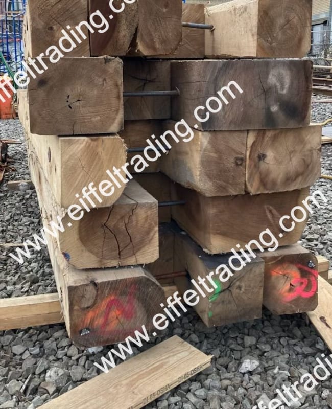 26ea. 4'x40'x12" Crane Mats-2