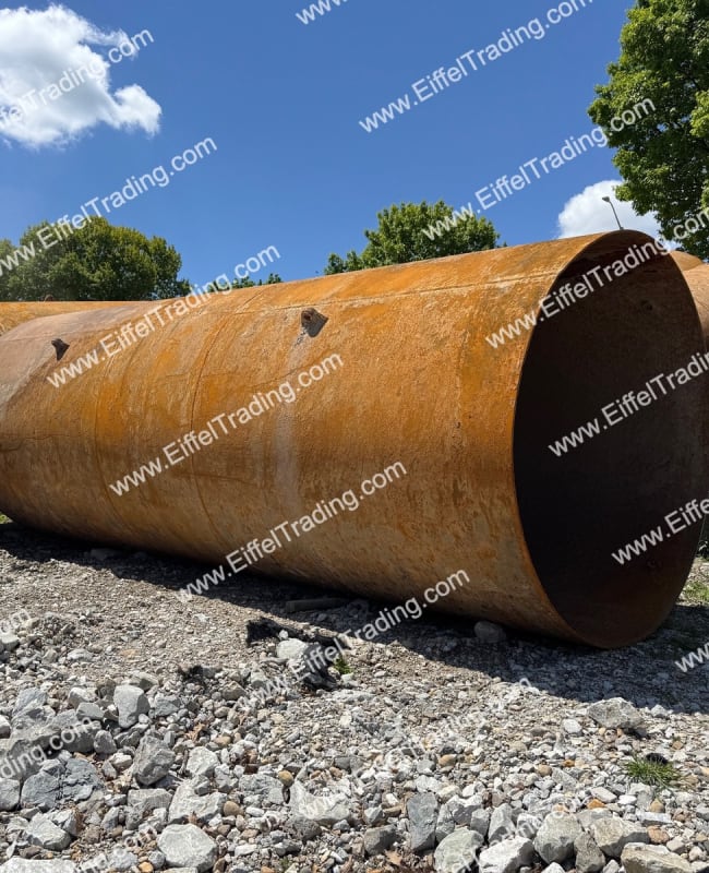 4ea. Used 60"x0.500" Pipe at 20' Lengths-1