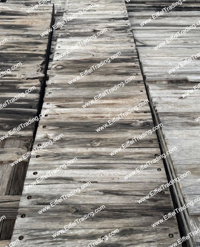 200ea. Used 17'4"x3'x9" Laminated Swamp Mats-1