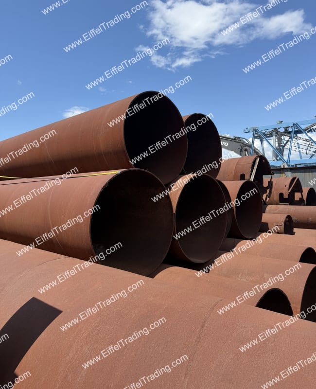 12ea. Used 48"x0.625" Pipe at 35' to 45' Lengths-1