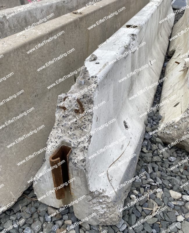 5,000LF of Used Non-Roadworthy Barrier Wall-1