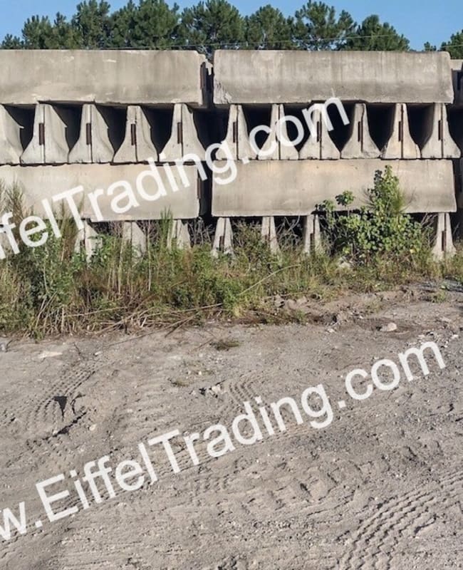 288ea. of Non-Roadworthy Barrier Wall-1