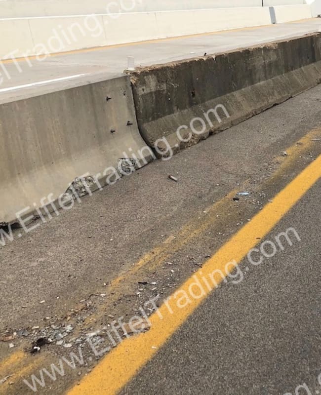 5,000LF of Used F-Shape Barrier Wall-1