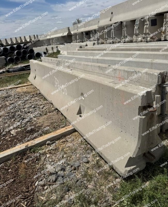 8,000LF of Used IDT 20' Barrier Wall-1