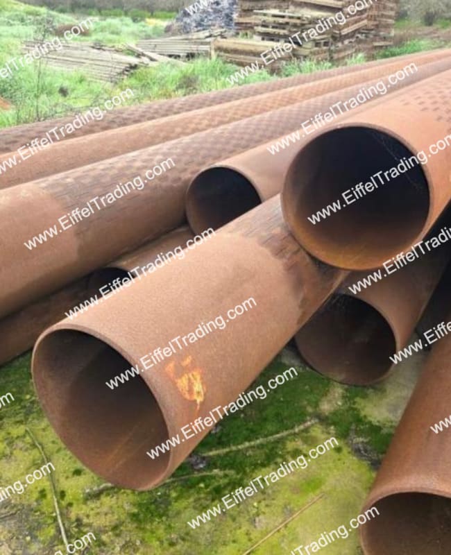 3,300LF of Surplus 16"x0.375" Slotted Pipe-1