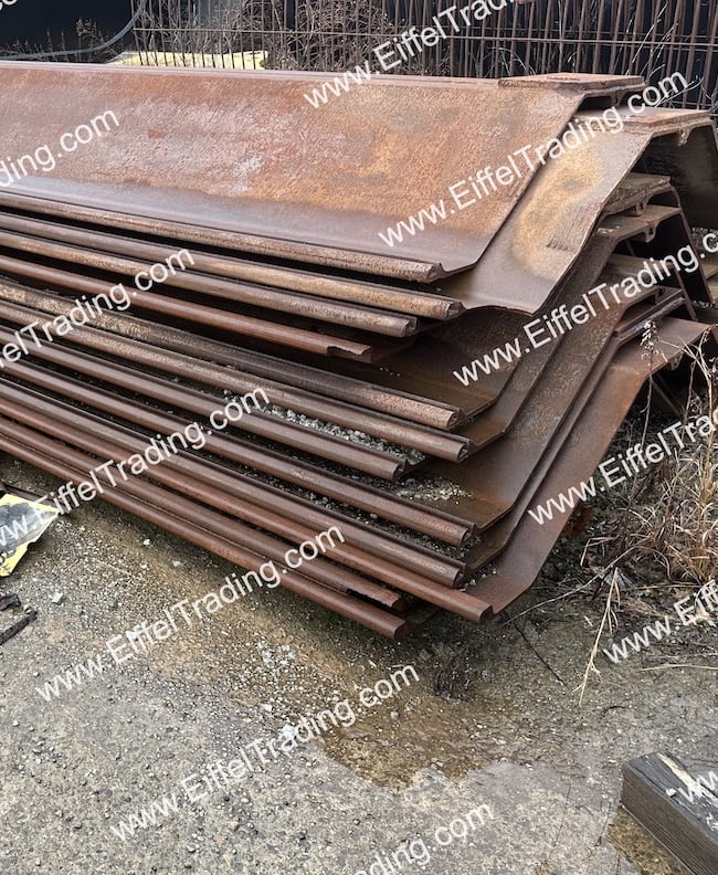 14 Pair of NZ-14 Sheet Pile at 36' Lengths-1