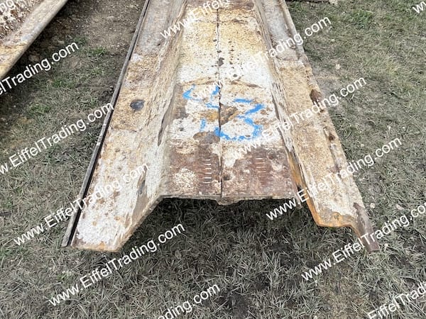 18 Pair of Used AZ-36 Sheet Pile at 40' to 44'-10