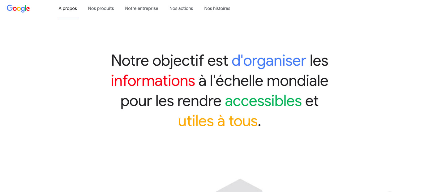 Vision de Google