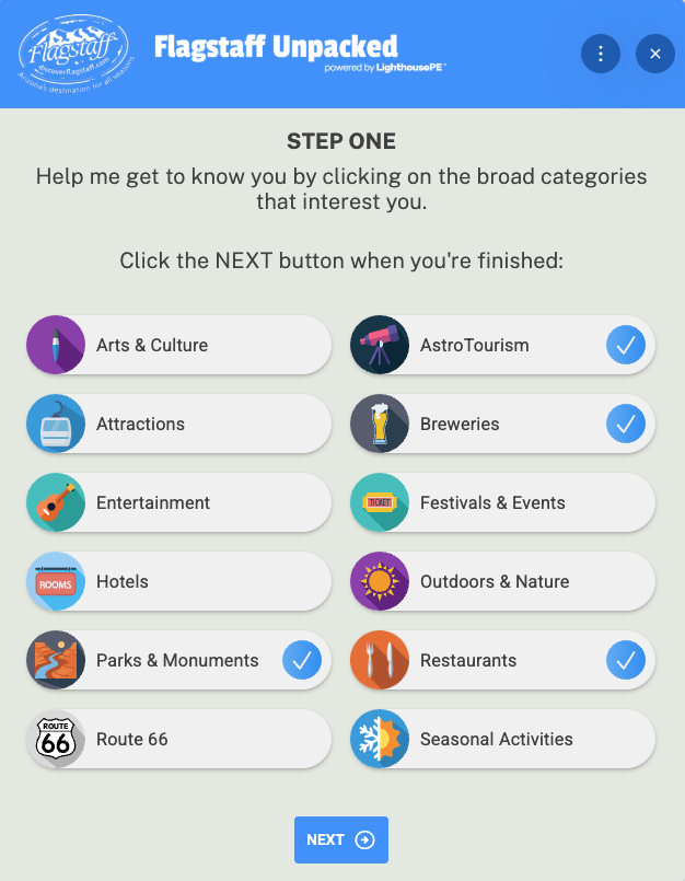 Tripist screenshot 1