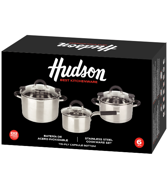 Cafetera Aluminio Pulido Hudson Tipo Italiana 9 Tazas – Hudsonkitchenware