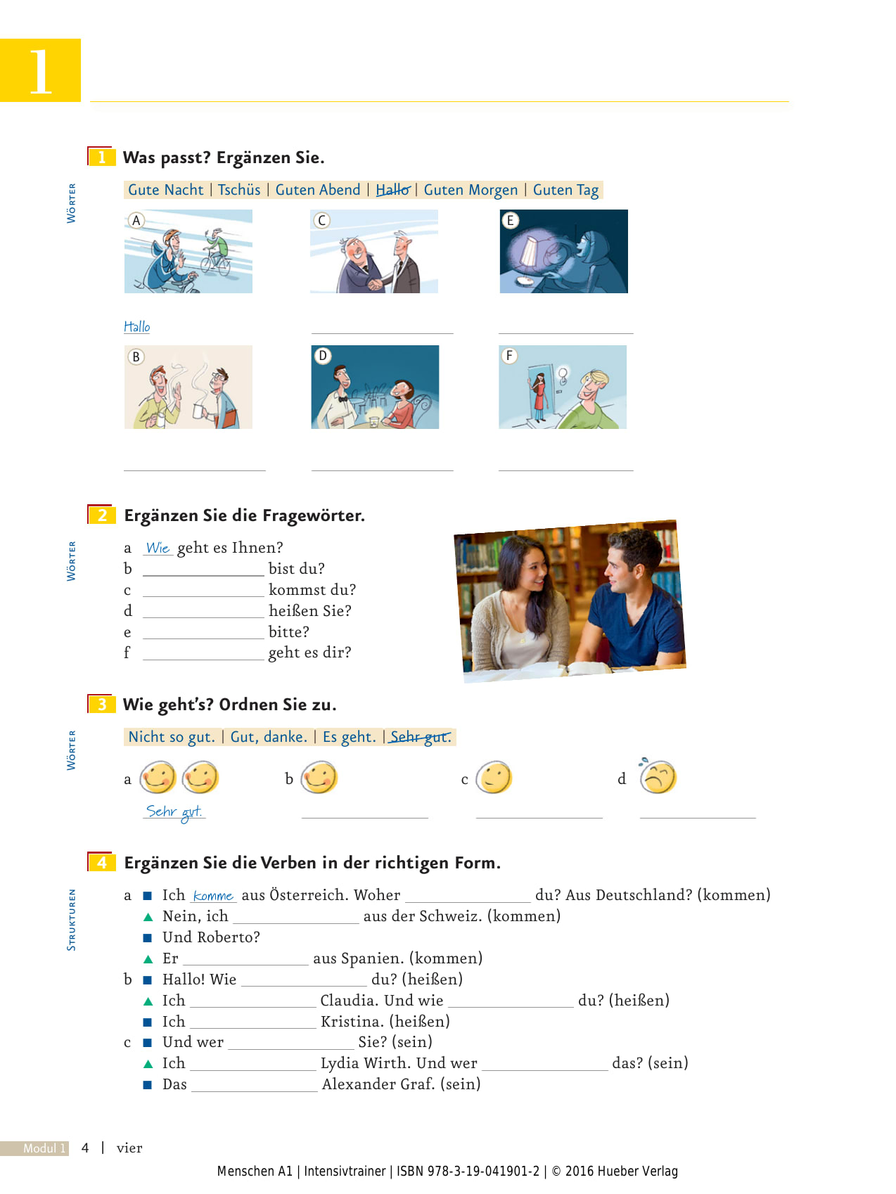 Menschen-A1-Intensivtrainer